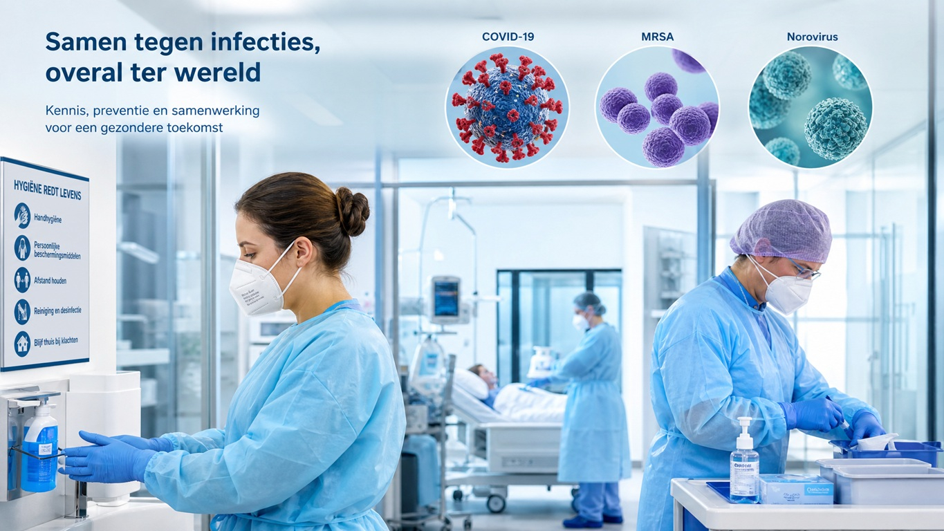Zorgprofessionals FFP2/FFP3-maskers en medische infectiepreventie hygiene-virus-covid19-norovirus-mrsa-hantavirus